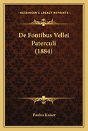 De Fontibus Vellei Paterculi (1884)