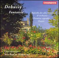 Debussy: Fantaisie; Rapsodies; Danses - Anne Quefflec (piano); Christopher King (clarinet); Derek Bell (cimbalom); Gerard McChrystal (saxophone);...