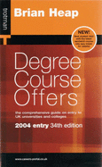 Degree Course Offers: 2004 Entry