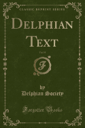 Delphian Text, Vol. 19 (Classic Reprint)