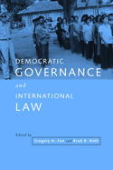 Democratic Governance and International Law