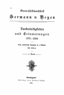 Denkwurdigkeiten Und Erinnerungen 1771-1813