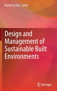 Design and Management of Sustainable Built Environments