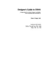 Designer's Guide to OSHA: A Design Manual for Architects, Engineers, and Builders to the Occupational Safety and Health ACT