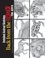 Detailed Animal Sketches Back from the Brink: A Coloring Collection of 25 Animal Drawings