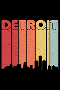 Detroit: Notebook (Journal, Diary) for Detroit residents or born in Detroit - 120 lined pages to write in