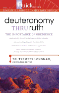 Deuteronomy Thru Ruth: The Importance of Obedience