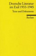 Deutsche Literatur Im Exil - Winkler, Michael