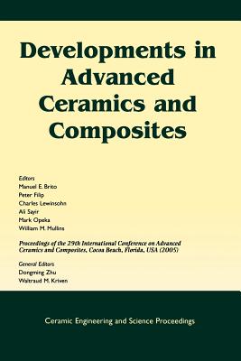 Developments in Advanced Ceramics and Composites: A Collection of Papers Presented at the 29th International Conference on Advanced Ceramics and Composites, Jan 23-28, 2005, Cocoa Beach, Fl, Volume 26, Issue 8 - Brito, Manuel E (Editor), and Filip, Peter (Editor), and Lewinsohn, Charles A (Editor)