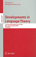 Developments in Language Theory: 12th International Conference, DLT 2008, Kyoto, Japan, September 16-19, 2008, Proceedings