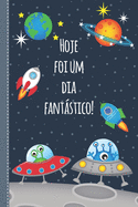 Dirio para crian?as: Dirio positivo para preencher para meninos e meninas - livro de presentes - por 4 meses - design aeroespacial