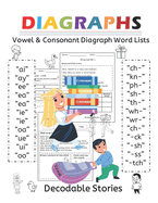 DIAGRAPHS Reading Comprehension decodable stories: Orton Gillingham Decodable Stories