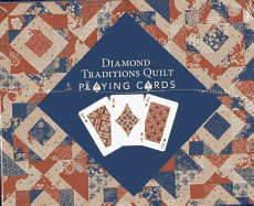 Diamond Traditions Quilt Playing Cards Display: Point of Purchase Carton with 12 Decks