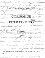 Diccionario Biogrfico Corsos de Puerto Rico