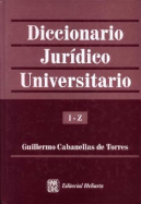 Diccionario Juridico Universitario, Volume 2 I-Z - Cabanellas, Guillermo