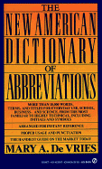 Dictionary of Abbreviations, the New American