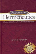 Dictionary of Hermeneutics