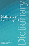 Dictionary of Homonyms
