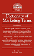 Dictionary of Marketing Terms - Imber, Jane, and Toffler, Betsy-Ann