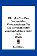 Die Lehre Von Den Geometrischen Verwandtschaften V1: Die Verwandtschaften Zwischen Gebilden Erster Stufe (1908)