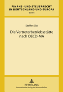 Die Vertreterbetriebsstaette Nach Oecd-Ma