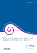 Differential Equations: Dynamical Systems, and Control Science: Lecture Notes in Pure and Applied Mathematics Series/152