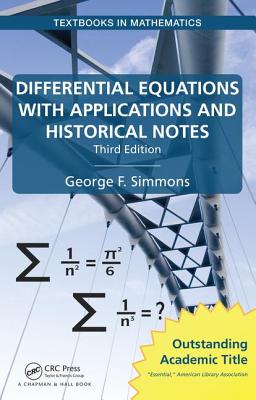 Differential Equations with Applications and Historical Notes - Simmons, George F