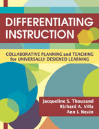 Differentiating Instruction: Collaborative Planning and Teaching for Universally Designed Learning
