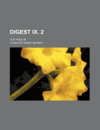 Digest IX. 2. Lex Aquilia