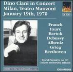 Dino Ciani in Concert - Dino Ciani (piano)