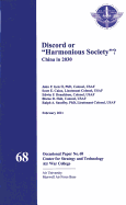 Discord or "harmonious Society": China in 2030