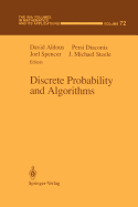 Discrete Probability and Algorithms