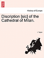 Discription [Sic] of the Cathedral of Milan.