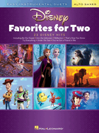 Disney Favorites for Two: Easy Instrumental Duets - Alto Sax Edition