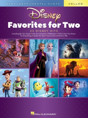 Disney Favorites for Two: Easy Instrumental Duets - Cello Edition - Deneff, Peter