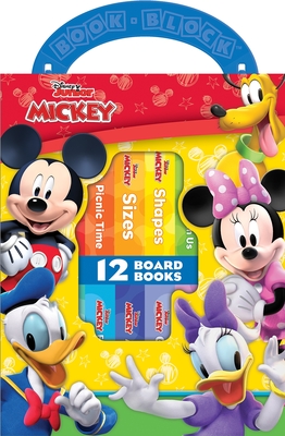Disney Junior Mickey Mouse Clubhouse: 12 Board Books: 12 Board Books - Pi Kids, and The Disney Storybook Art Team (Illustrator)
