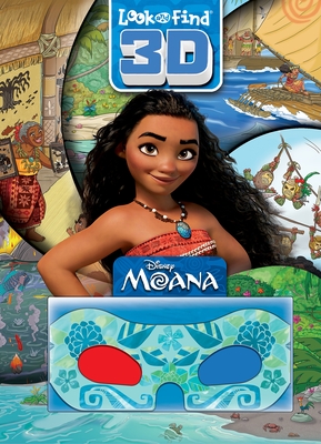 Disney Moana Look And Find 3D - Kids, P I