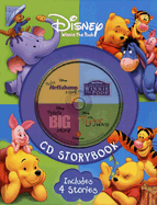 Disney Winnie the Pooh CD Storybook: "The Many Adventure of Winnie the Pooh", "Piglet's Big Movie", "Pooh's Heffalump Movie", "the Tigger Movie"