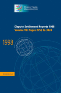 Dispute Settlement Reports 1998: Volume 7, Pages 2753-3324