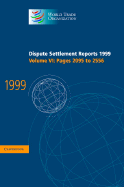 Dispute Settlement Reports 1999: Volume 6, Pages 2095-2556