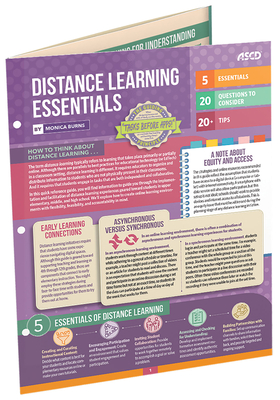 Distance Learning Essentials (Quick Reference Guide) - Burns, Monica