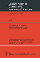 Distributed Parameter Systems: Proceedings of the 3rd International Conference Vorau, Styria, July 6-12, 1986