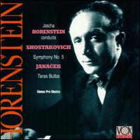 Dmitri Shostakovich: Symphony No. 5; Leos Janacek: Taras Buba - Vienna Pro Musica Choir; Jascha Horenstein (conductor)