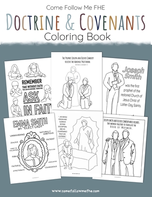 Doctrine & Covenants Coloring Book - Fhe, Come Follow Me