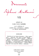 Documents Stephane Mallarme VII