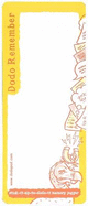 Dodo Remember Magnetic Notes and Lists Pad: Stick-it-Up-to-Dodo-it Memory Jogger - Sparrow, Keith (Illustrator)