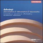 Dohnányi: Piano Concerto No. 3; Violin Concerto No. 2; Harp Concertino
