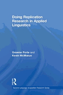 Doing Replication Research in Applied Linguistics