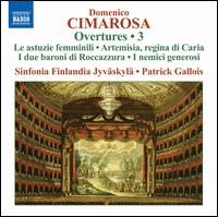 DOMENICOCIMAROSAOVERTURESVOL3 - Denitsa Laffchieva (clarinet); Jyvskyl Sinfonia; Patrick Gallois (conductor)