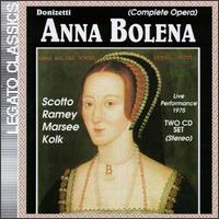 Donizetti: Anna Bolena - Evans C. Clough (vocals); Frank Munafro (vocals); Katherine Ciesinski (vocals); Renata Scotto (vocals); Samuel Ramey (vocals); Stanley Kolk (vocals); Susanne Marsee (vocals); Julius Rudel (conductor)